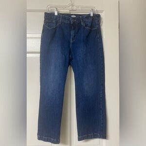 Old Navy Women's Dark Blue Ankle Jeans